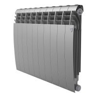 Радиатор Royal Thermo 500 х 10 секций BiLiner Silver Satin биметаллический секционный